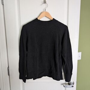 Quince Organic Cotton Mockneck Sweater